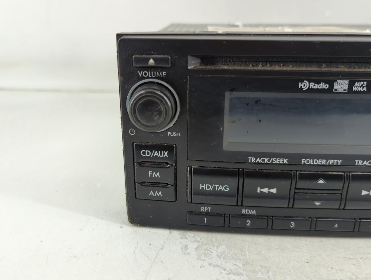 2014-2015 Subaru Forester Radio AM FM Cd Player Receiver Replacement P/N:86201SG600 86201SG620 Fits Fits 2014 2015 OEM Used 