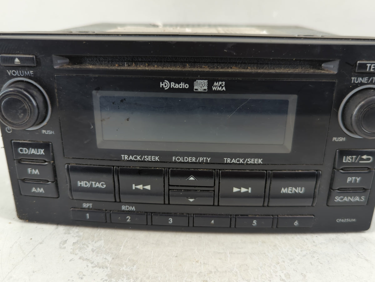 2014-2015 Subaru Forester Radio AM FM Cd Player Receiver Replacement P/N:86201SG600 86201SG620 Fits Fits 2014 2015 OEM Used 