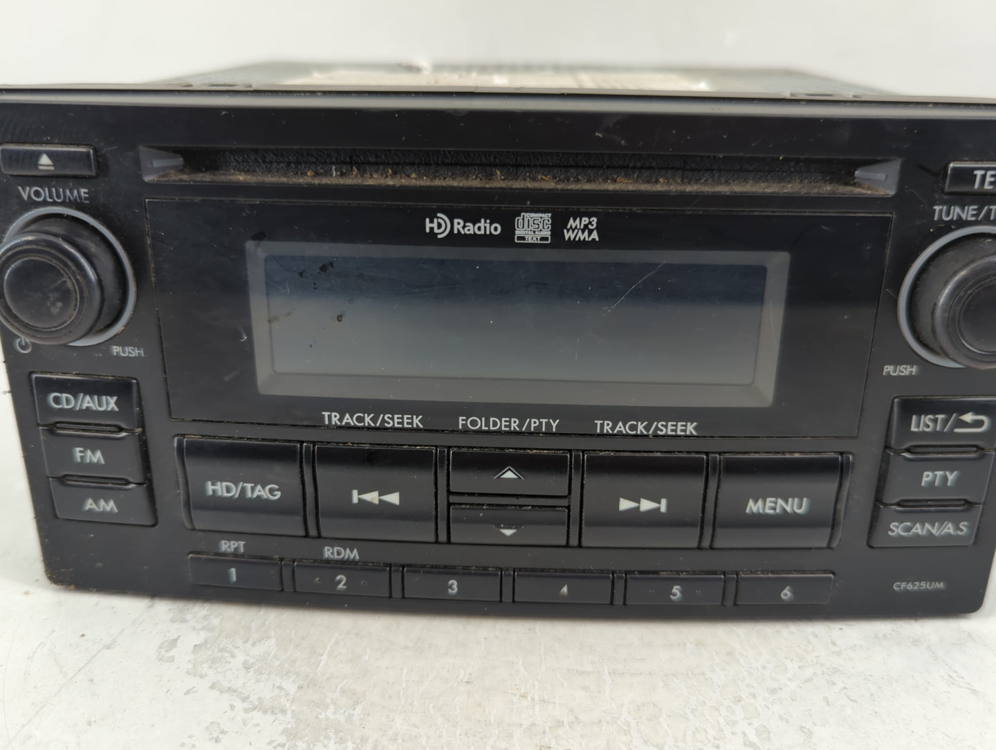 2015 Subaru Forester Radio AM FM Cd Player Receiver Replacement P/N:86201SG600 86201SG620 Fits OEM Used Auto Parts - Oemused