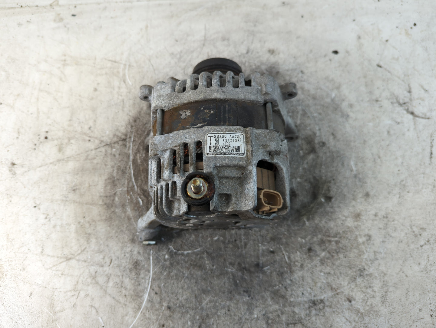 2017-2018 Subaru Forester Alternator Replacement Generator Charging Assembly Engine OEM P/N:A2TX3381 23700 AA760 Fits OEM Us