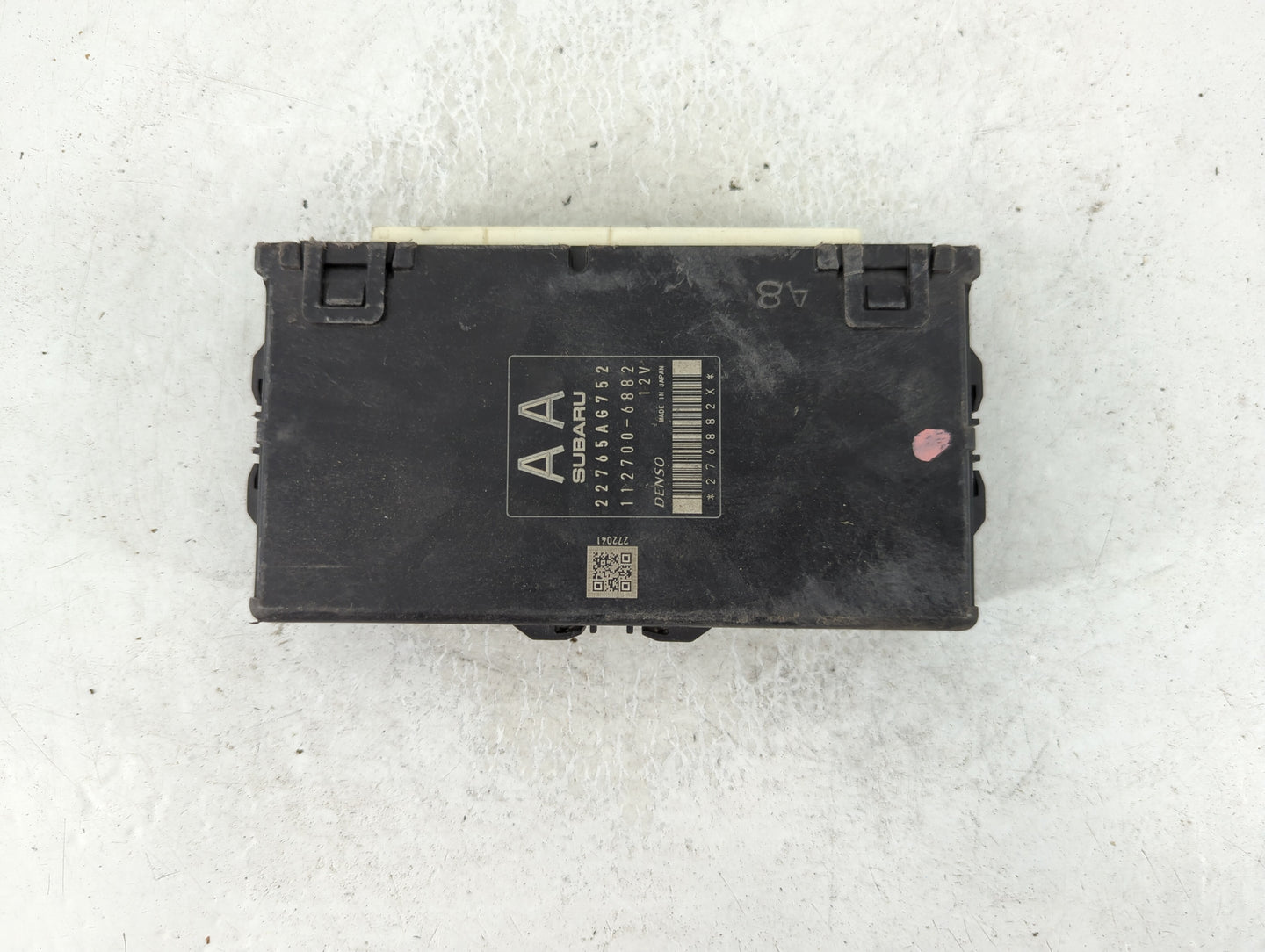 2015-2016 Subaru Forester PCM Engine Control Computer ECU ECM PCU OEM P/N:112700-6882 22765AG752 Fits Fits 2015 2016 OEM Use