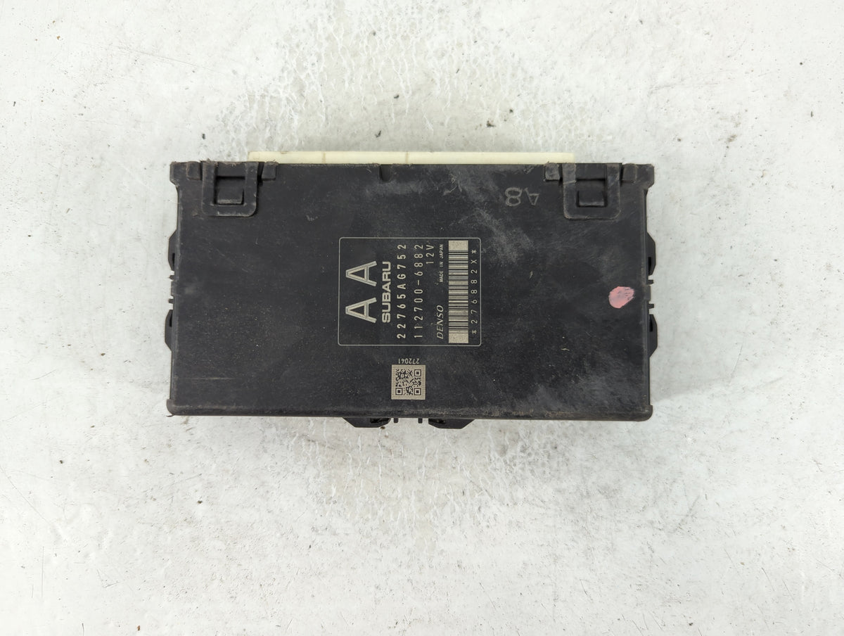 2015-2016 Subaru Forester PCM Engine Control Computer ECU ECM PCU OEM P/N:112700-6882 22765AG752 Fits 2015 2016 OEM Used Aut