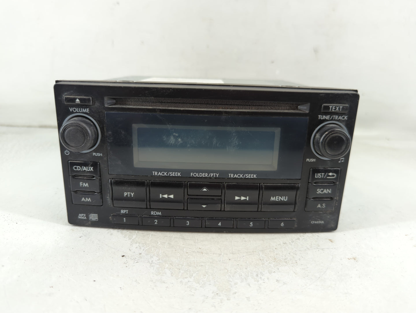 2015 Subaru Forester Radio AM FM Cd Player Receiver Replacement P/N:86201SG600 Fits OEM Used Auto Parts - Oemusedautoparts1.