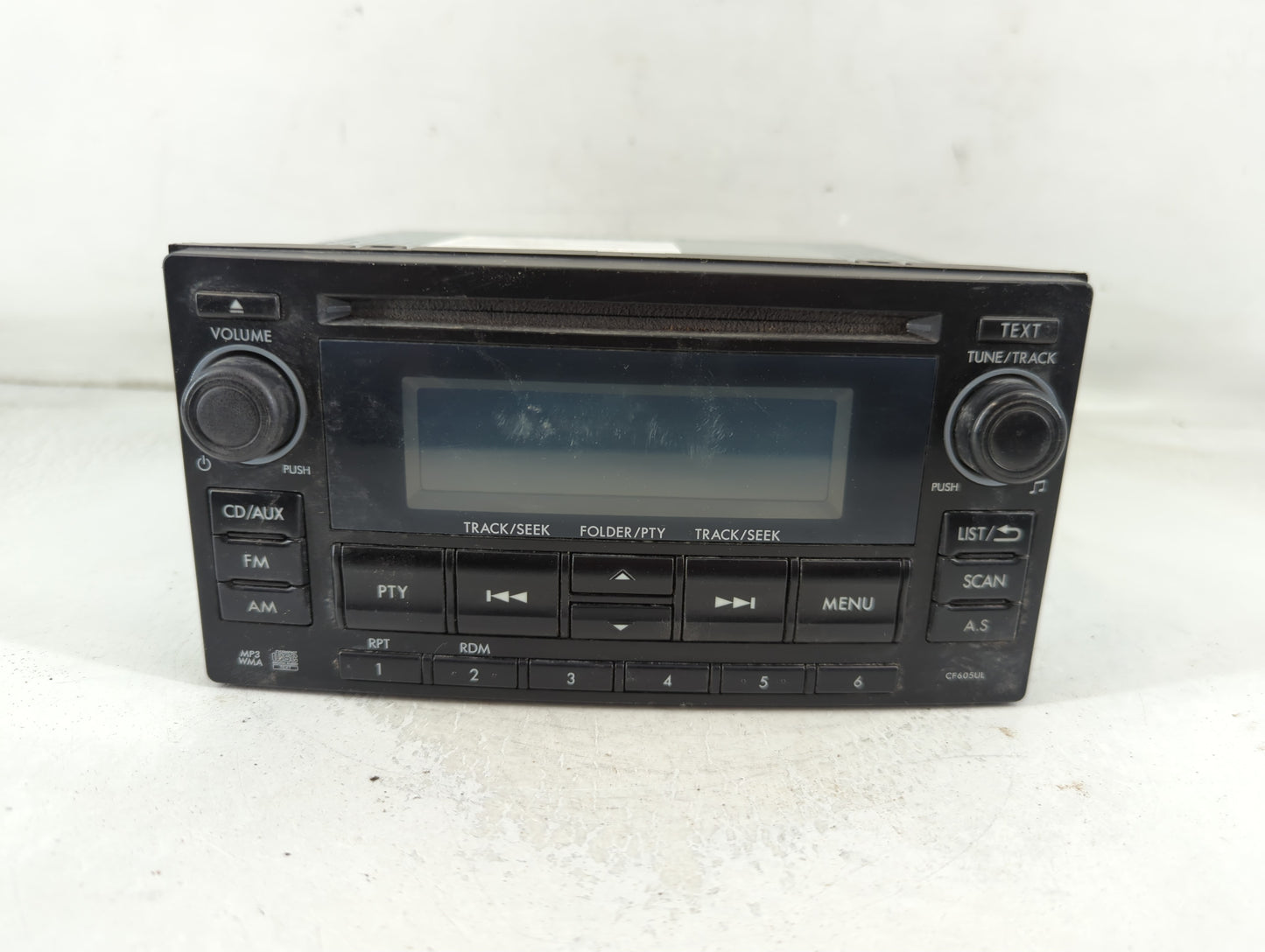 2015 Subaru Forester Radio AM FM Cd Player Receiver Replacement P/N:86201SG600 Fits OEM Used Auto Parts - Oemusedautoparts1.