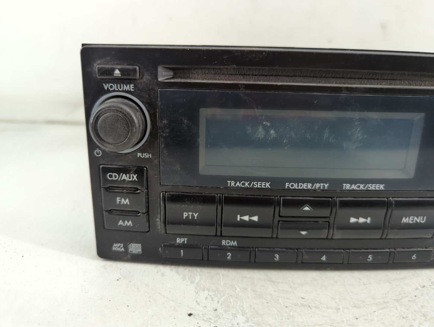 2015 Subaru Forester Radio AM FM Cd Player Receiver Replacement P/N:86201SG600 Fits OEM Used Auto Parts - Oemusedautoparts1.