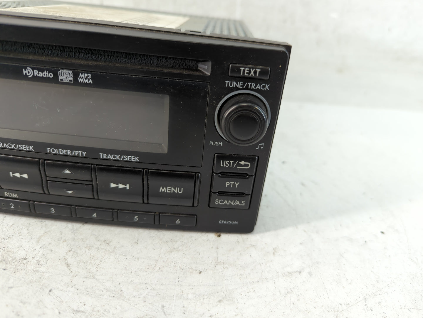 2015 Subaru Forester Radio AM FM Cd Player Receiver Replacement P/N:86201SG620 86201SG600 Fits OEM Used Auto Parts - Oemused