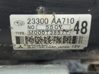 2014-2018 Subaru Forester Car Starter Motor Solenoid OEM P/N:23300 AA710 Fits OEM Used Auto Parts - Oemusedautoparts1.com