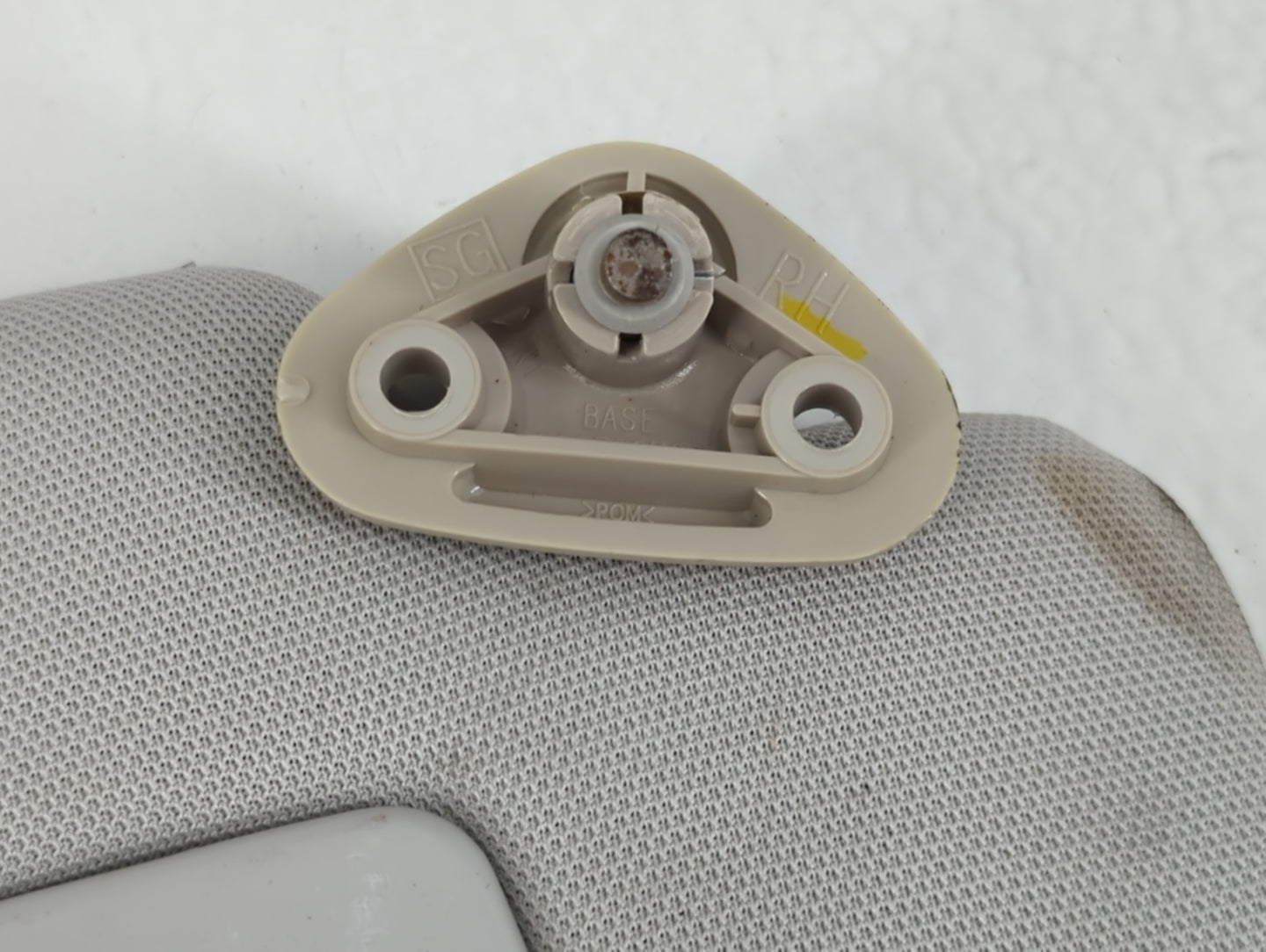 2015 Subaru Forester Sun Visor Shade Replacement Passenger Right Mirror Fits OEM Used Auto Parts - Oemusedautoparts1.com