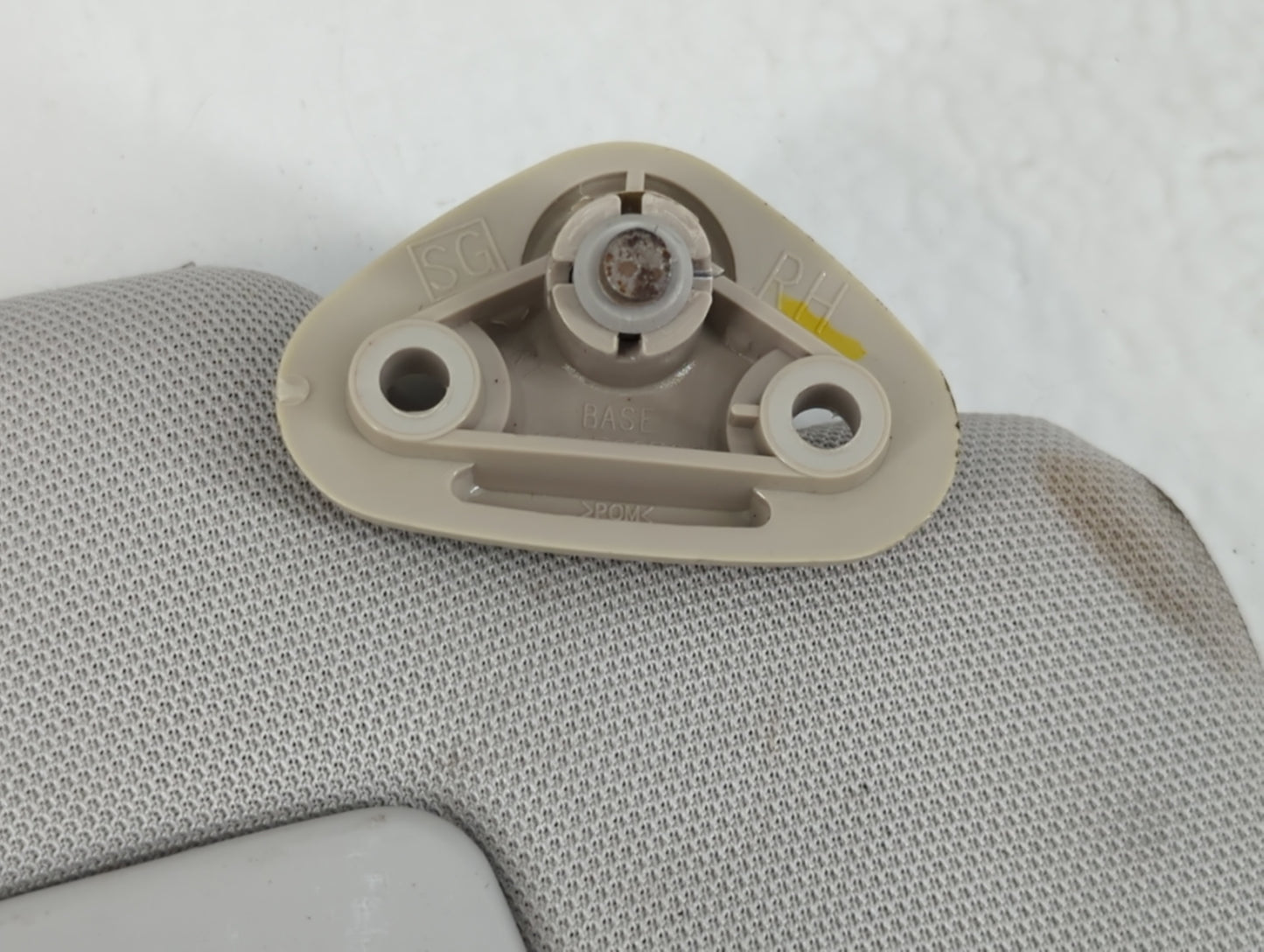 2015 Subaru Forester Sun Visor Shade Replacement Passenger Right Mirror Fits OEM Used Auto Parts - Oemusedautoparts1.com