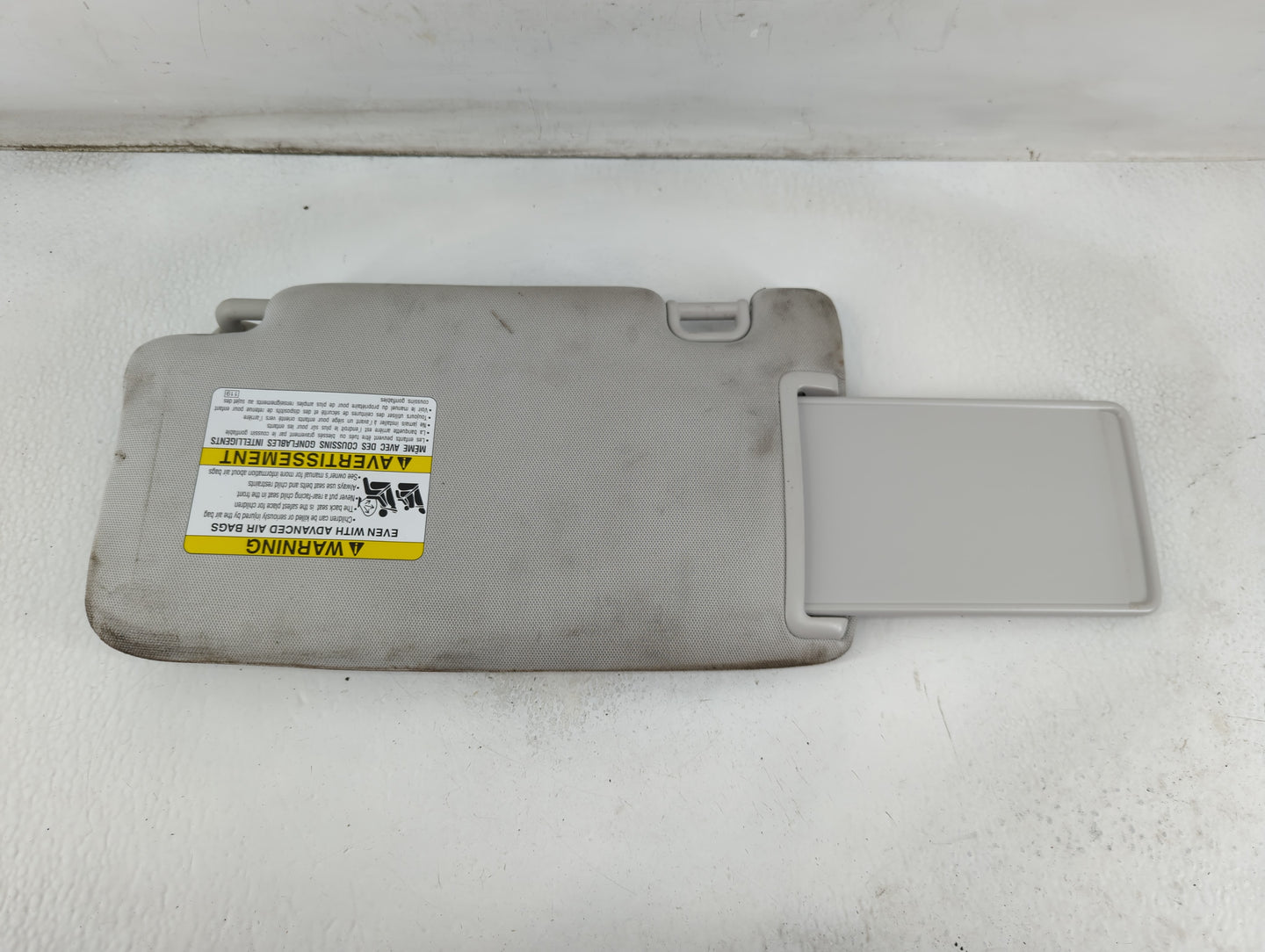 2015 Subaru Forester Sun Visor Shade Replacement Passenger Right Mirror Fits OEM Used Auto Parts - Oemusedautoparts1.com