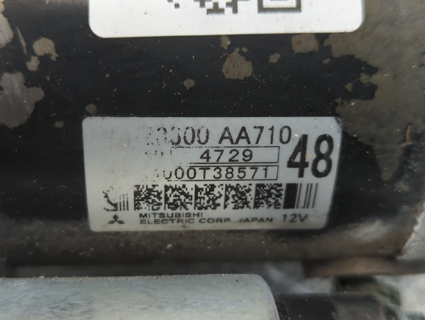 2014-2018 Subaru Forester Car Starter Motor Solenoid OEM P/N:23300 AA710 Fits OEM Used Auto Parts - Oemusedautoparts1.com