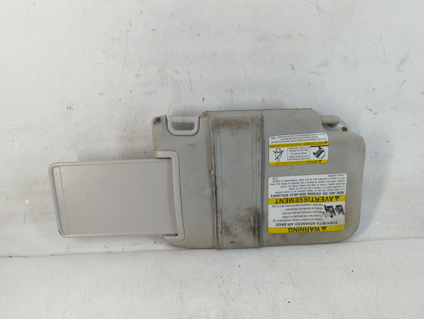 2015 Subaru Forester Sun Visor Shade Replacement Driver Left Mirror Fits OEM Used Auto Parts - Oemusedautoparts1.com