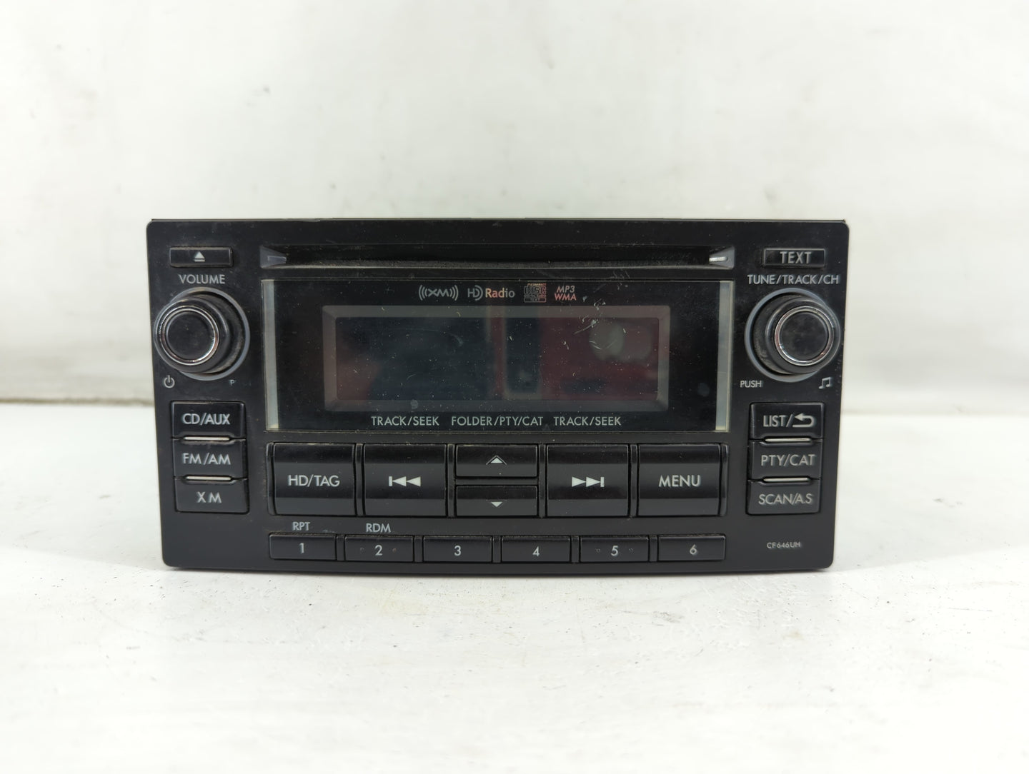 2015 Subaru Forester Radio AM FM Cd Player Receiver Replacement P/N:86201SG640 86201SG600, 86201SG620 Fits OEM Used Auto Par