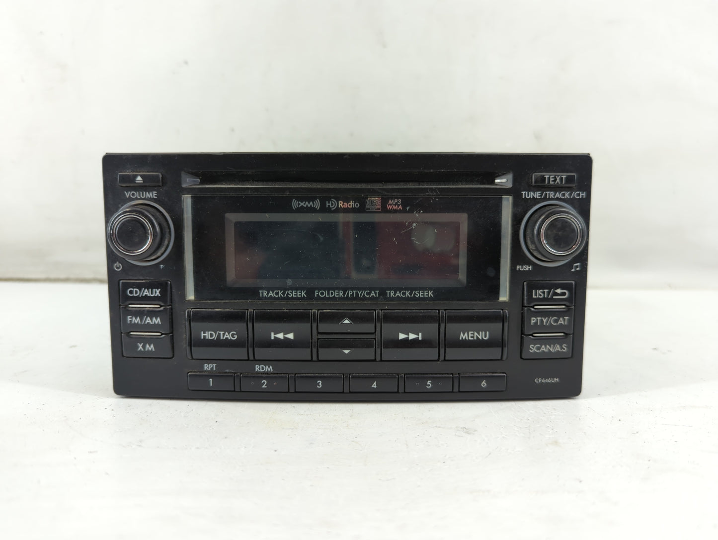 2015 Subaru Forester Radio AM FM Cd Player Receiver Replacement P/N:86201SG640 86201SG600, 86201SG620 Fits OEM Used Auto Par