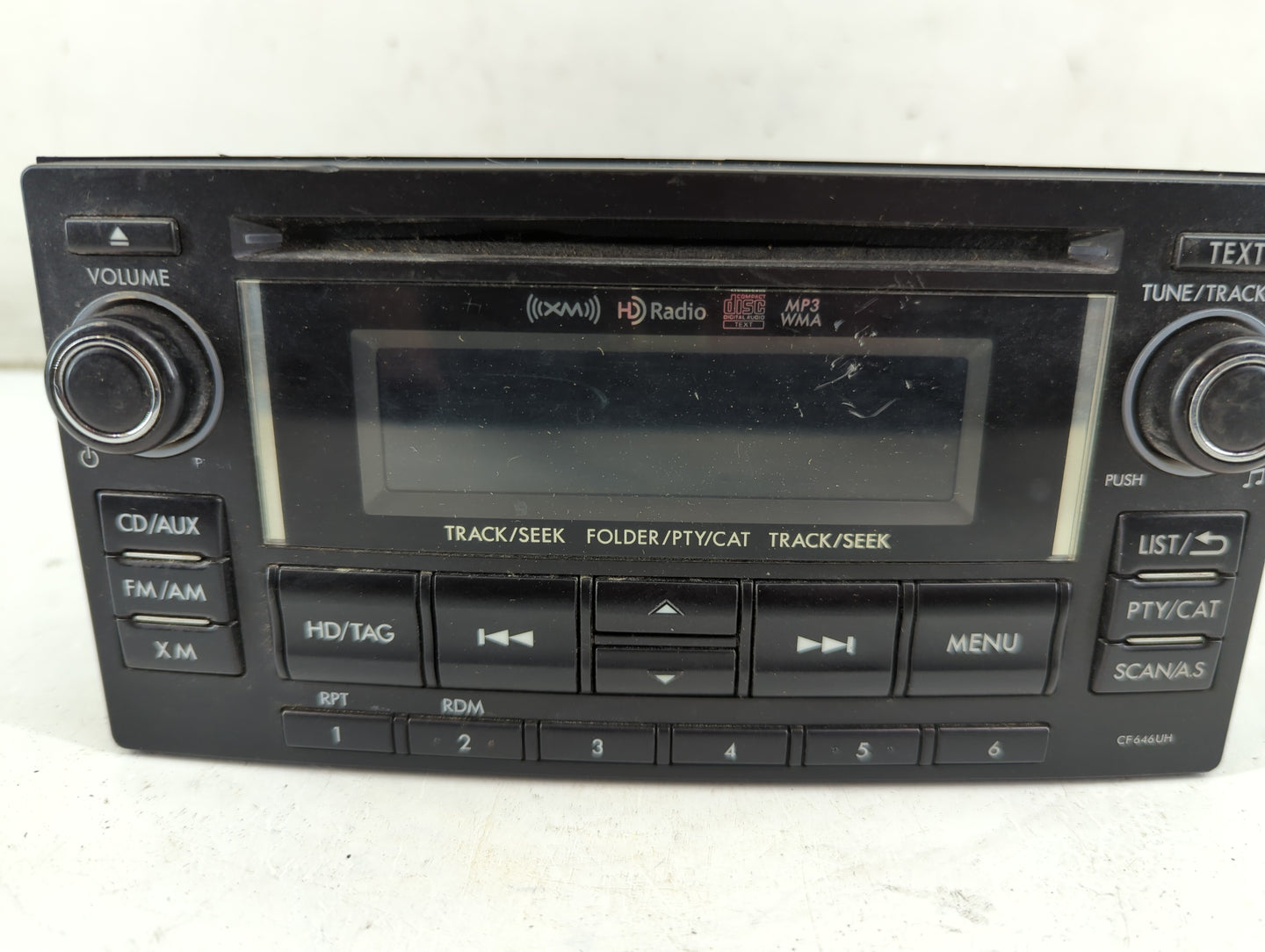 2015 Subaru Forester Radio AM FM Cd Player Receiver Replacement P/N:86201SG640 86201SG600, 86201SG620 Fits OEM Used Auto Par