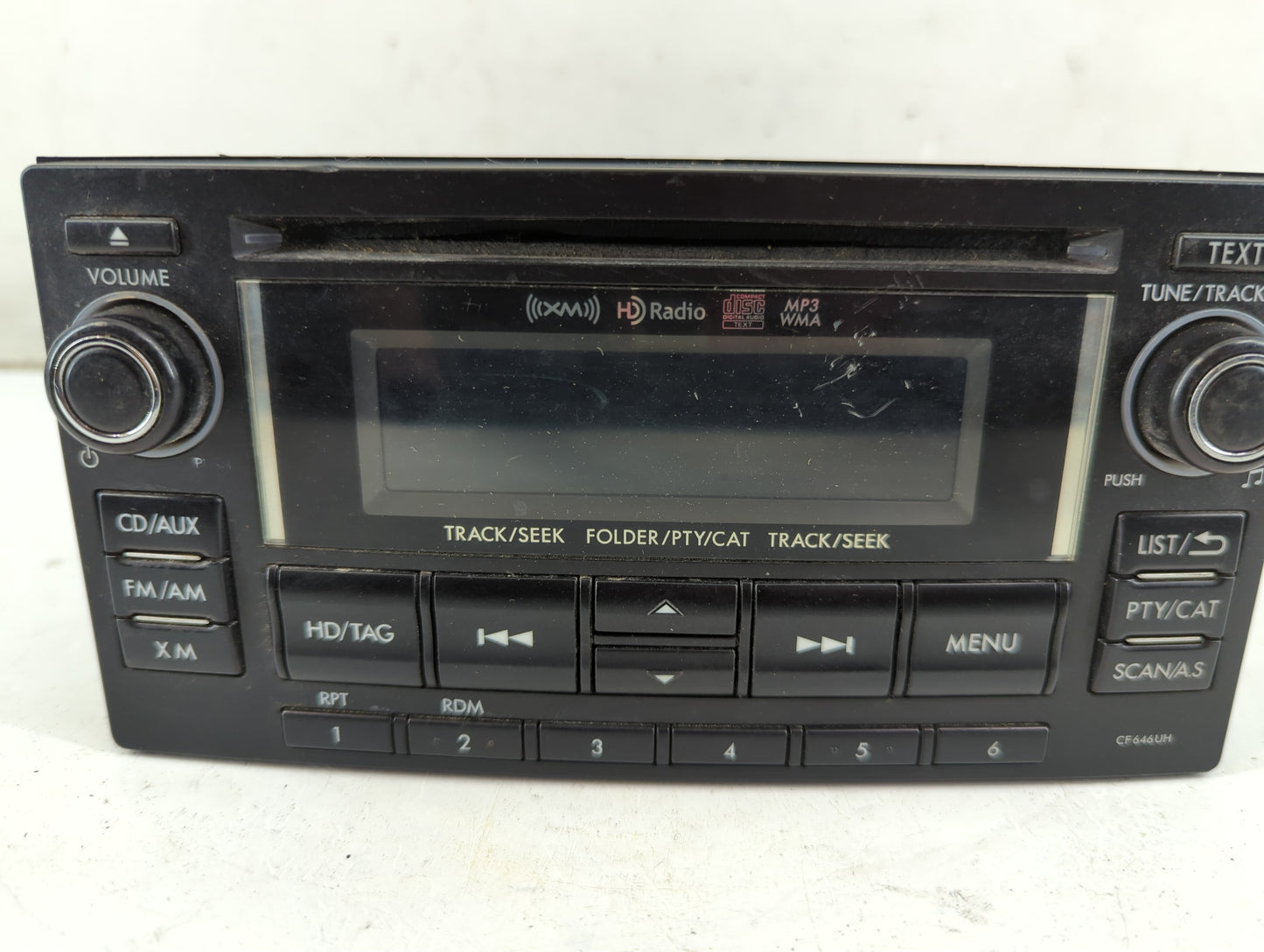 2015 Subaru Forester Radio AM FM Cd Player Receiver Replacement P/N:86201SG640 86201SG600, 86201SG620 Fits OEM Used Auto Par