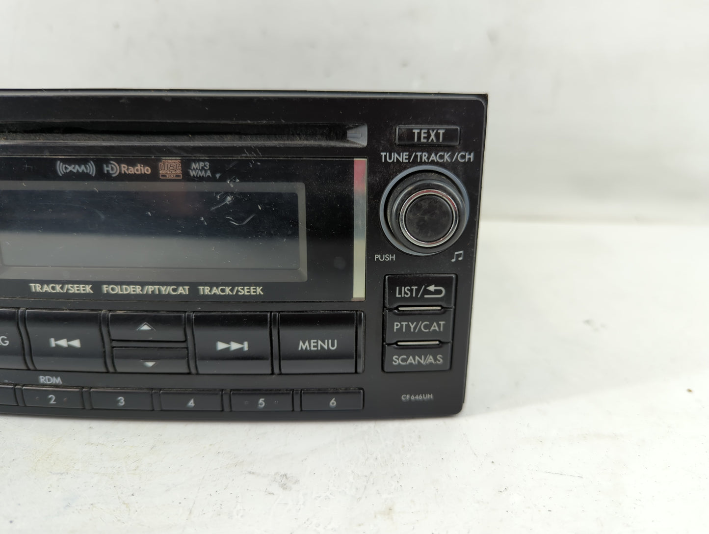 2015 Subaru Forester Radio AM FM Cd Player Receiver Replacement P/N:86201SG640 86201SG600, 86201SG620 Fits OEM Used Auto Par