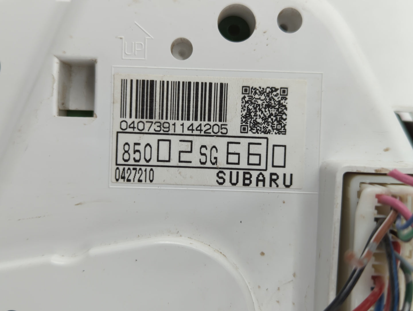 2015 Subaru Forester Instrument Cluster Speedometer Gauges P/N:85002SG660 Fits OEM Used Auto Parts - Oemusedautoparts1.com