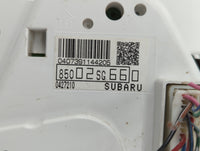 2015 Subaru Forester Instrument Cluster Speedometer Gauges P/N:85002SG660 Fits OEM Used Auto Parts - Oemusedautoparts1.com