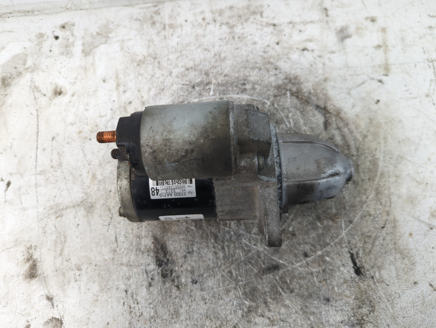 2012-2016 Subaru Impreza Car Starter Motor Solenoid OEM P/N:M000T38571 23300 AA710 Fits OEM Used Auto Parts - Oemusedautopar