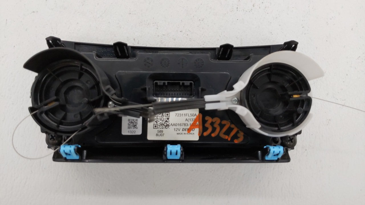 2017-2022 Subaru Impreza Climate Control Module Temperature AC/Heater Replacement P/N:72311FL50A Fits OEM Used Auto Parts - 