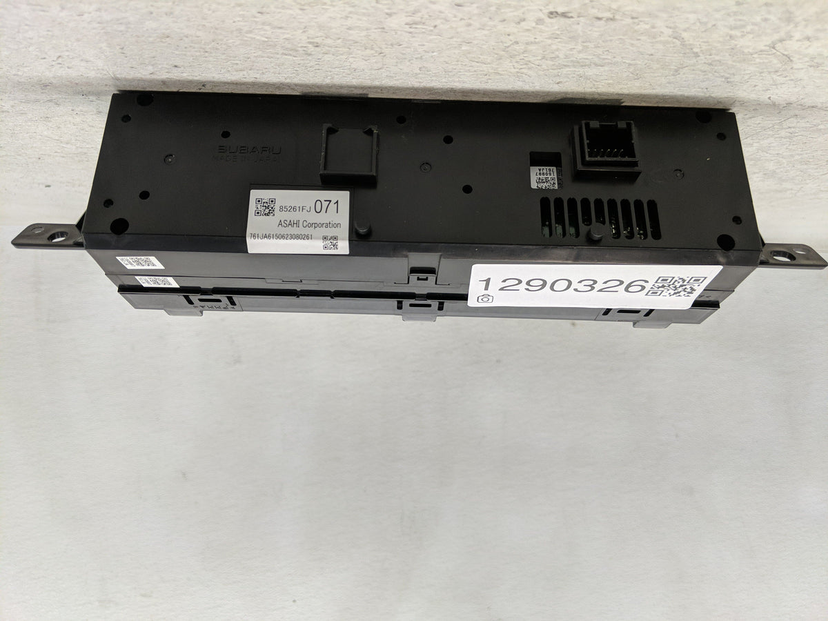 2012-2016 Subaru Impreza Information Radio Display Screen 1290326 - Oemusedautoparts1.com