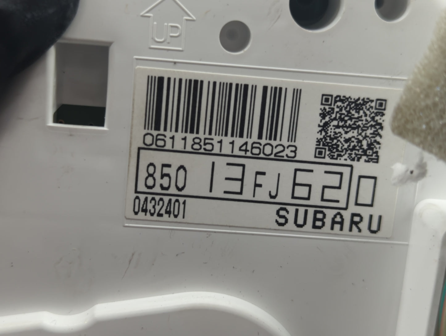 2015 Subaru Impreza Instrument Cluster Speedometer Gauges P/N:0432401 85013FJ620 Fits OEM Used Auto Parts - Oemusedautoparts