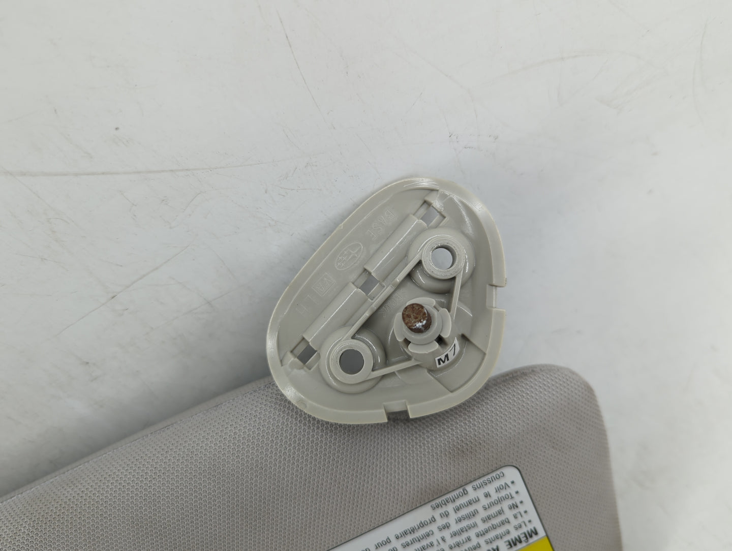 2015-2016 Subaru Impreza Sun Visor Shade Replacement Driver Left Mirror Fits Fits 2015 2016 OEM Used Auto Parts - Oemusedaut