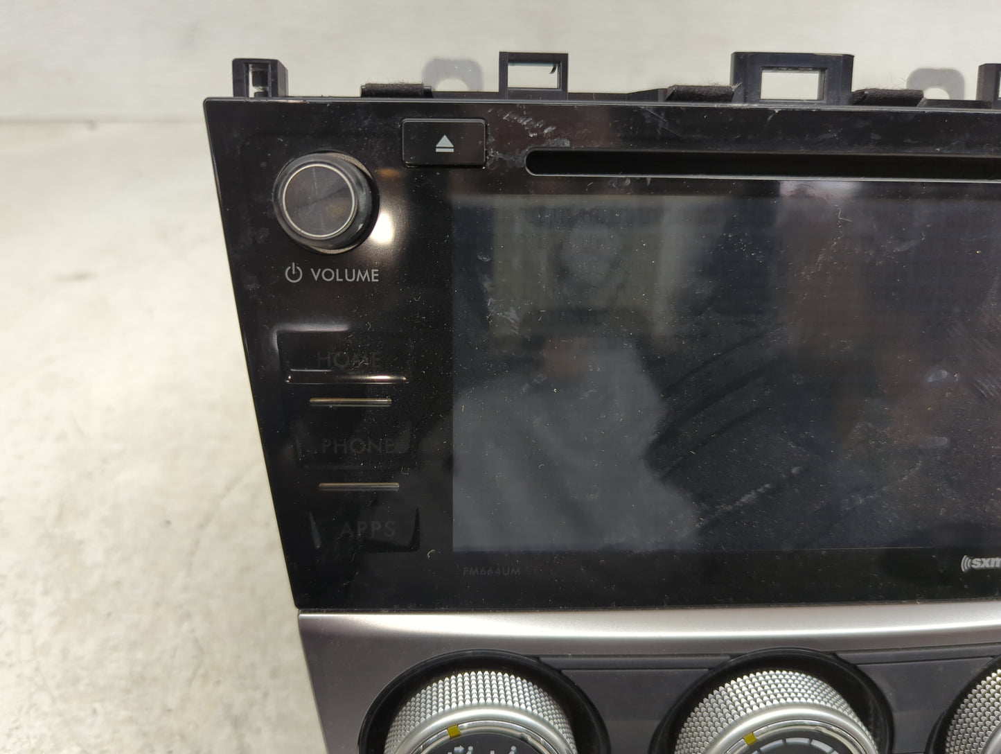 2015 Subaru Impreza Radio AM FM Cd Player Receiver Replacement P/N:86201FJ660 138000-6170E101 Fits OEM Used Auto Parts - Oem