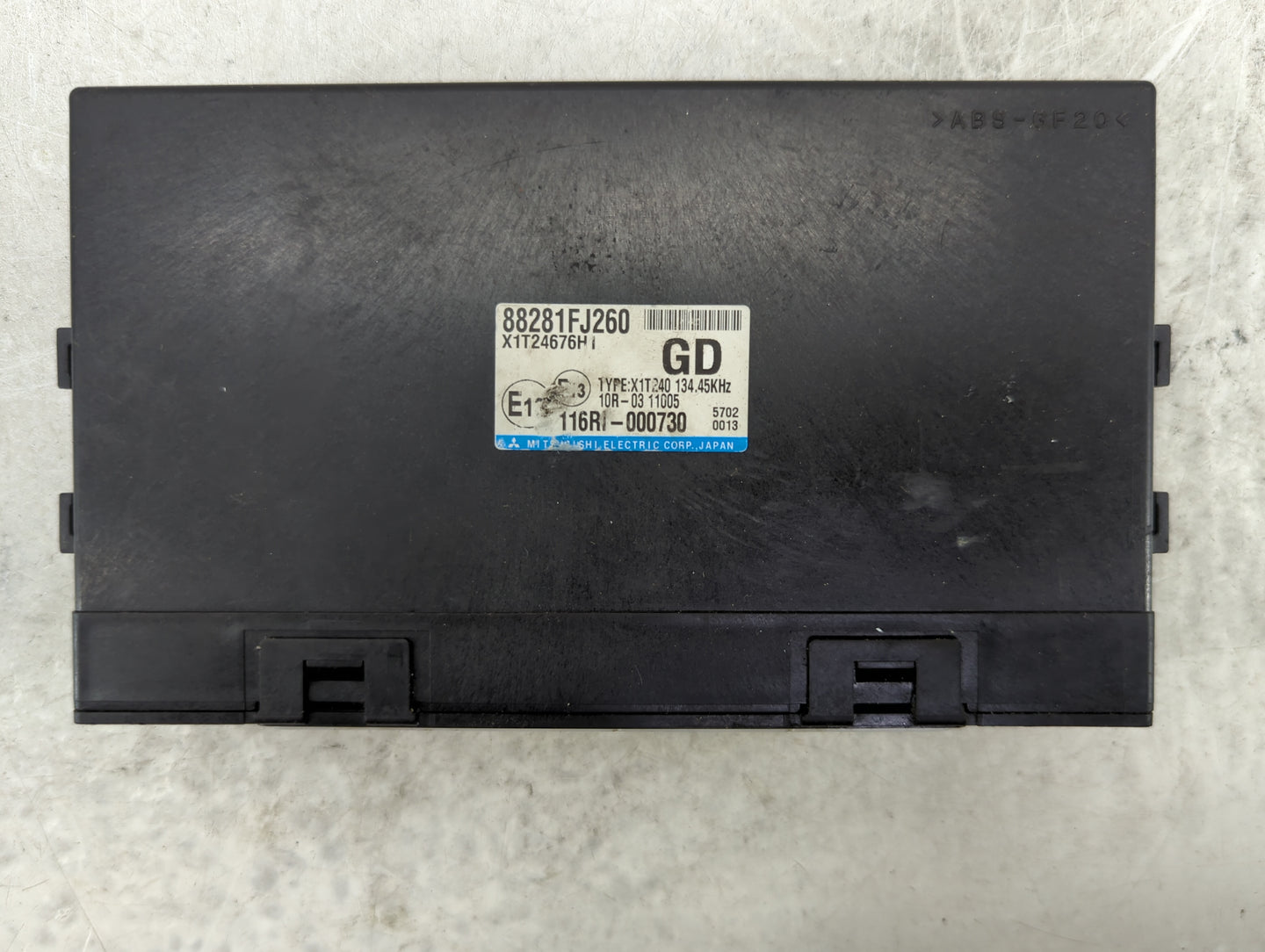 2015-2015 Subaru Impreza Multifunction Control Module - Oemusedautoparts1.com