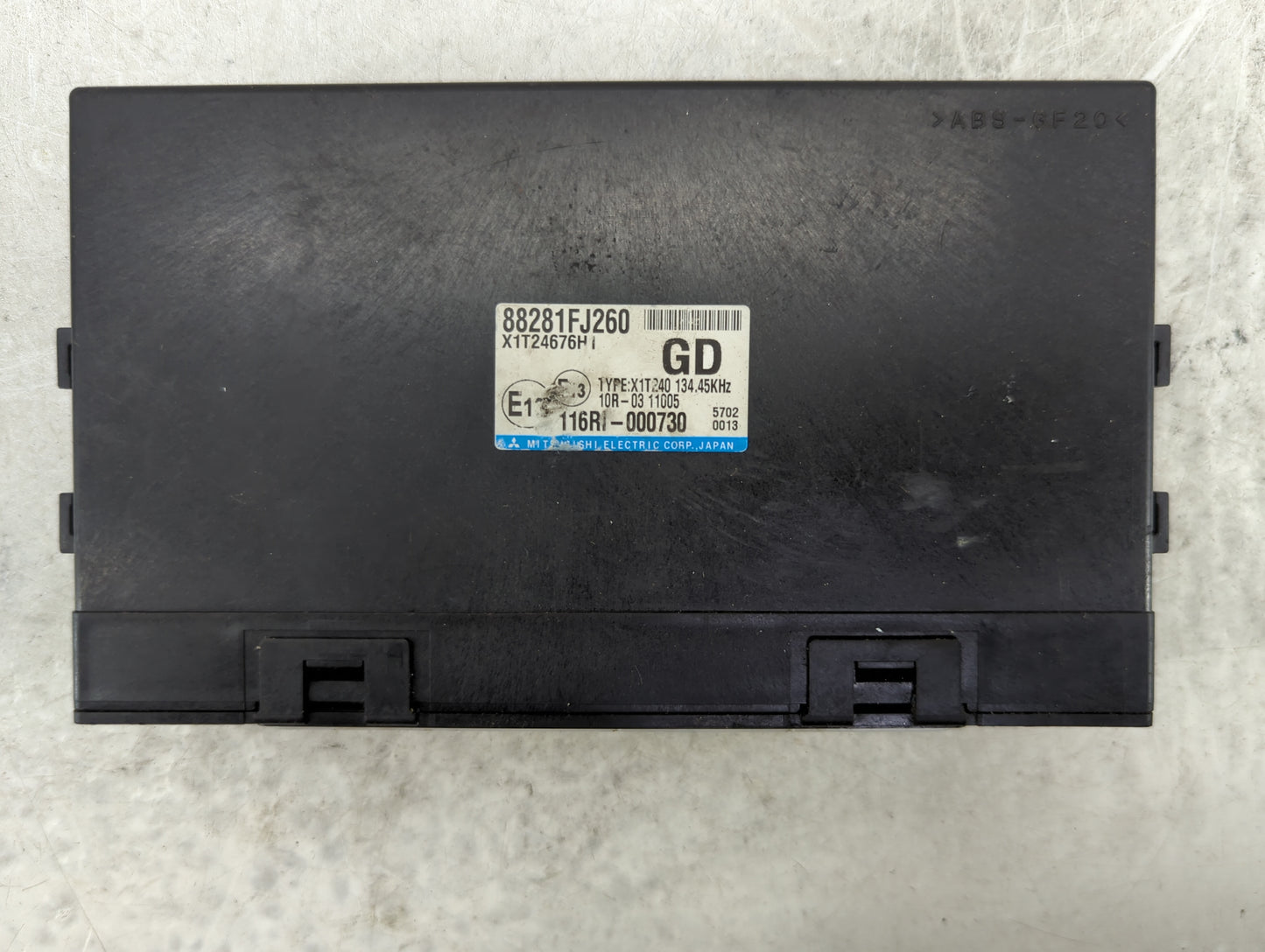 2015-2015 Subaru Impreza Multifunction Control Module 1447276 - Oemusedautoparts1.com
