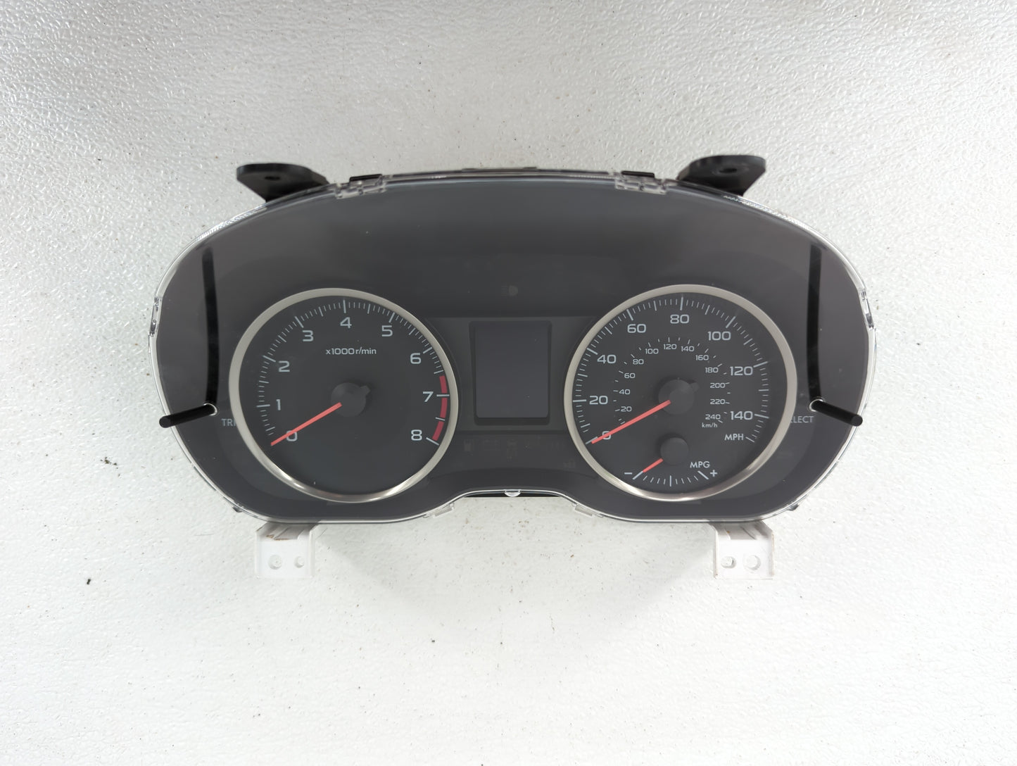 2015 Subaru Impreza Instrument Cluster Speedometer Gauges P/N:85013FJ620 85004FJ160 Fits OEM Used Auto Parts - Oemusedautopa