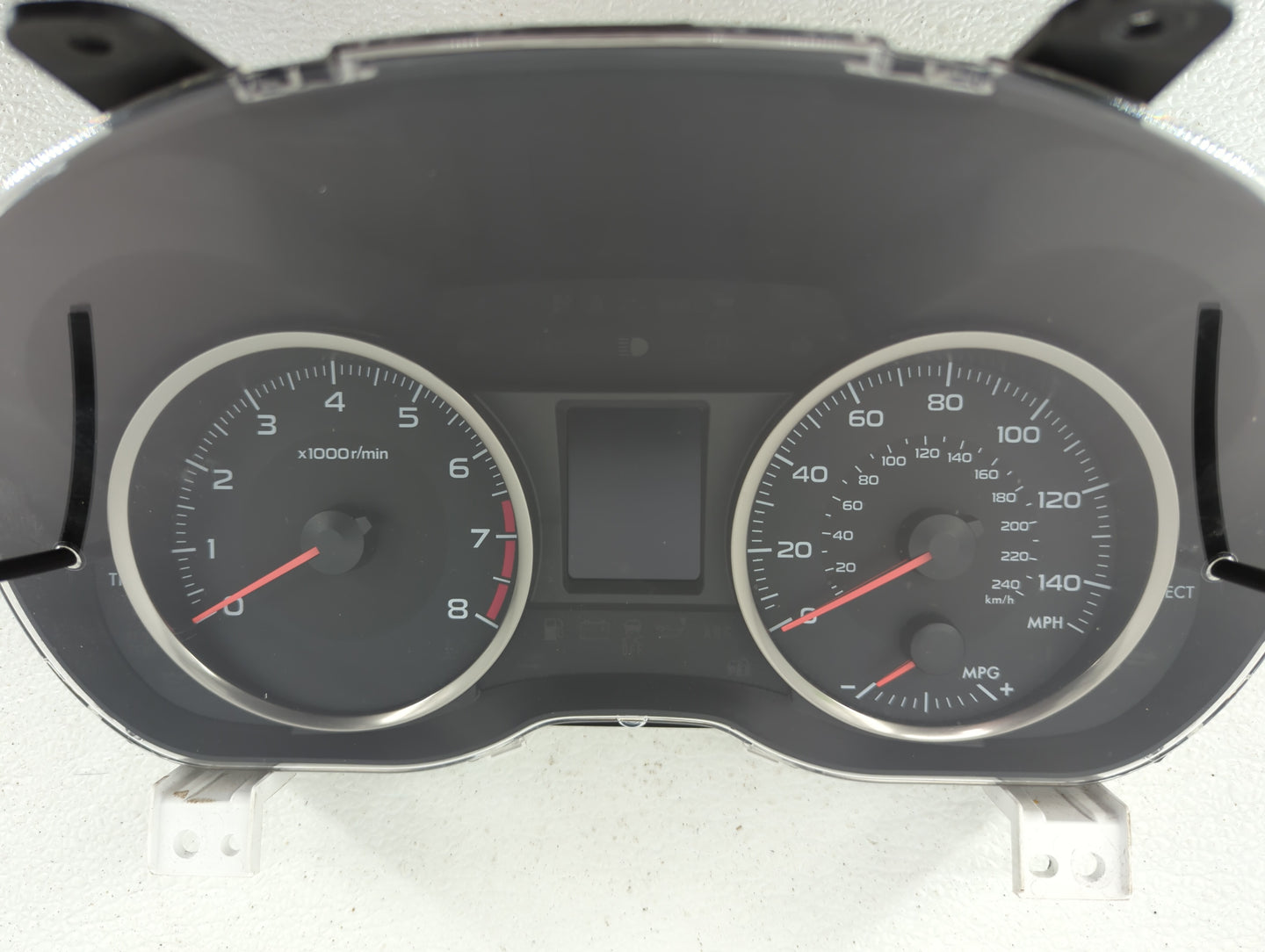2015 Subaru Impreza Instrument Cluster Speedometer Gauges P/N:85013FJ620 85004FJ160 Fits OEM Used Auto Parts - Oemusedautopa