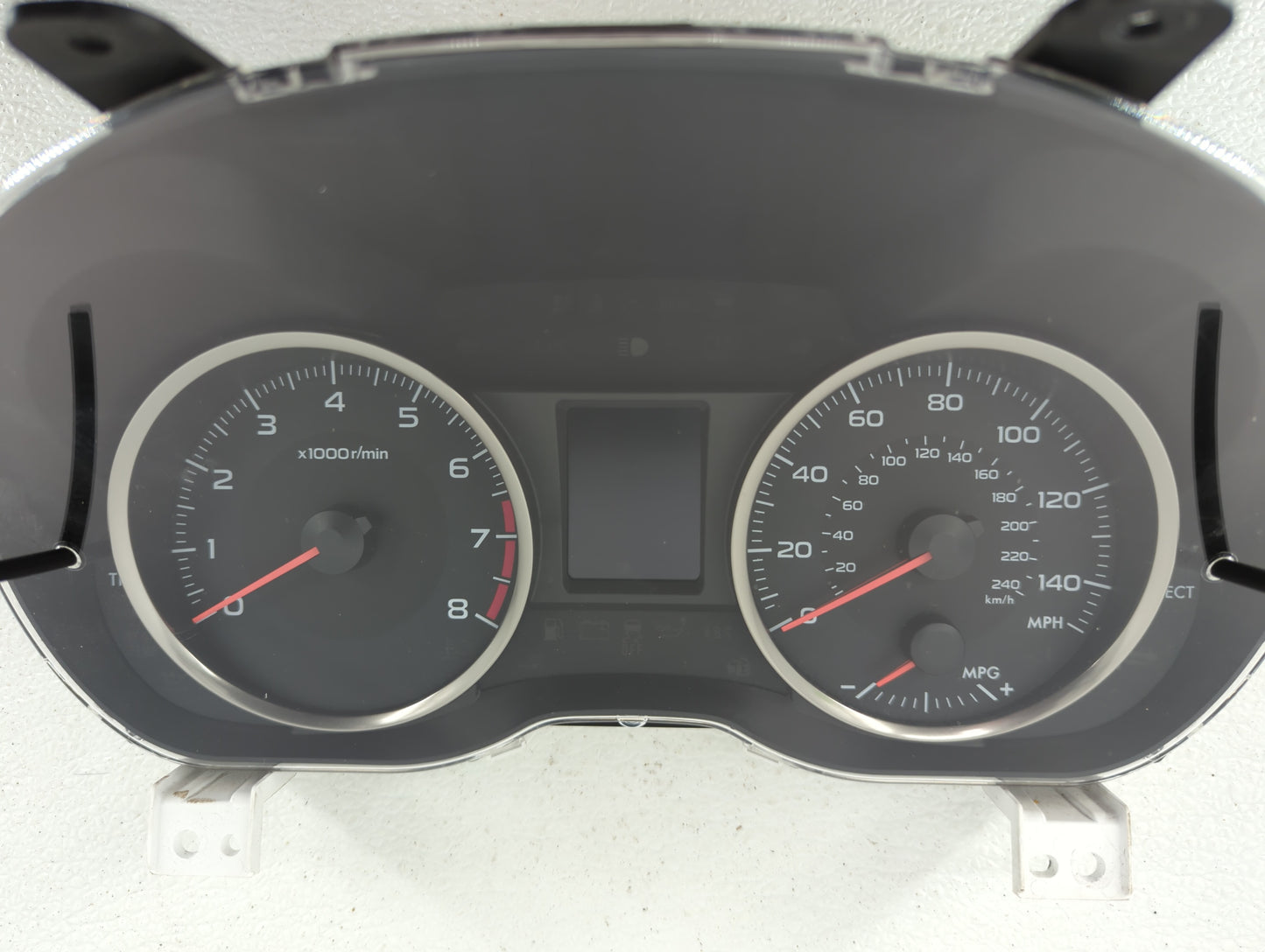 2015 Subaru Impreza Instrument Cluster Speedometer Gauges P/N:85013FJ620 85004FJ160 Fits OEM Used Auto Parts - Oemusedautopa