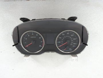 2015 Subaru Impreza Instrument Cluster Speedometer Gauges P/N:85013FJ620 85004FJ160 Fits OEM Used Auto Parts - Oemusedautopa