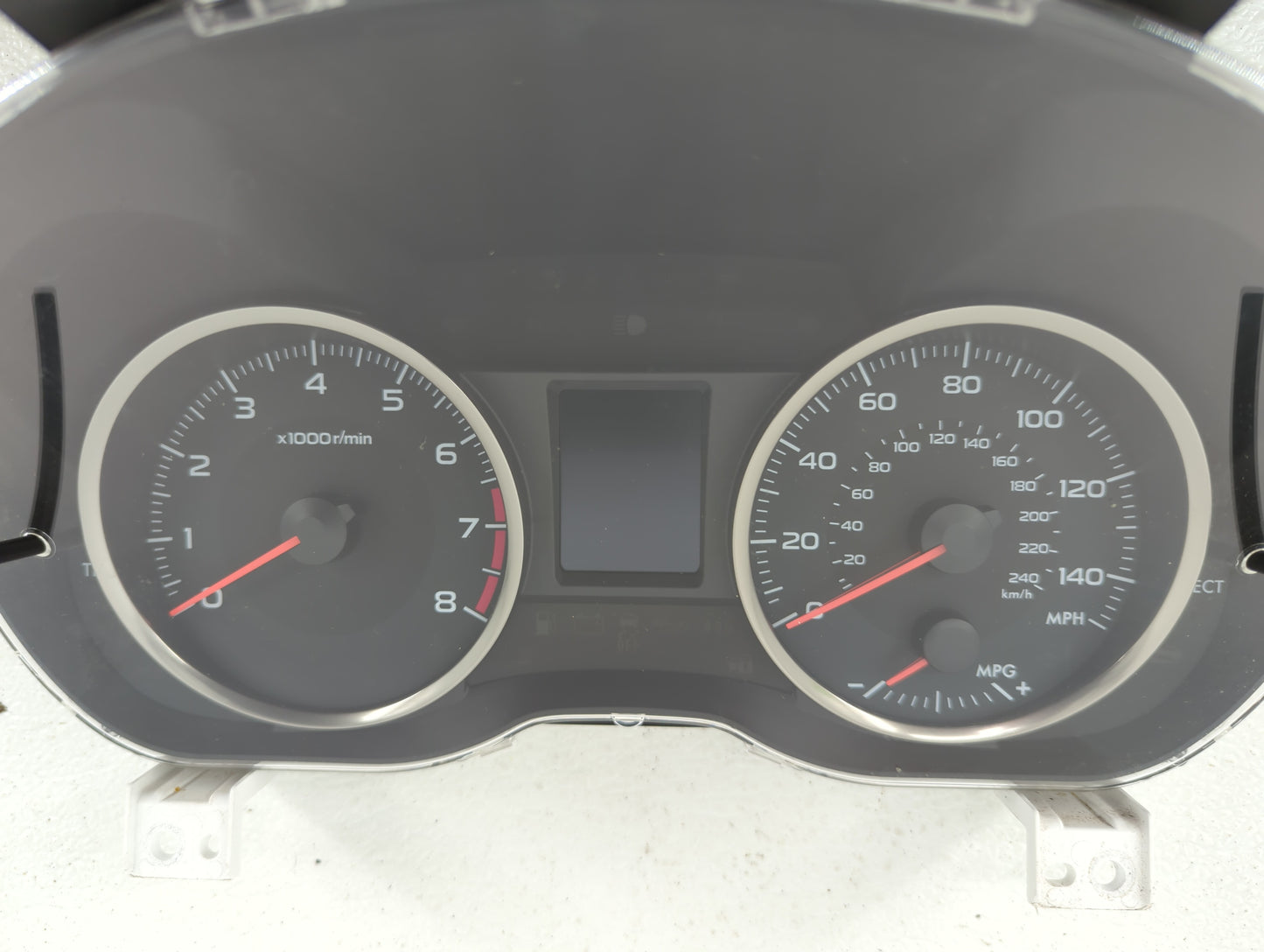 2015 Subaru Impreza Instrument Cluster Speedometer Gauges P/N:85013FJ620 85004FJ160 Fits OEM Used Auto Parts - Oemusedautopa