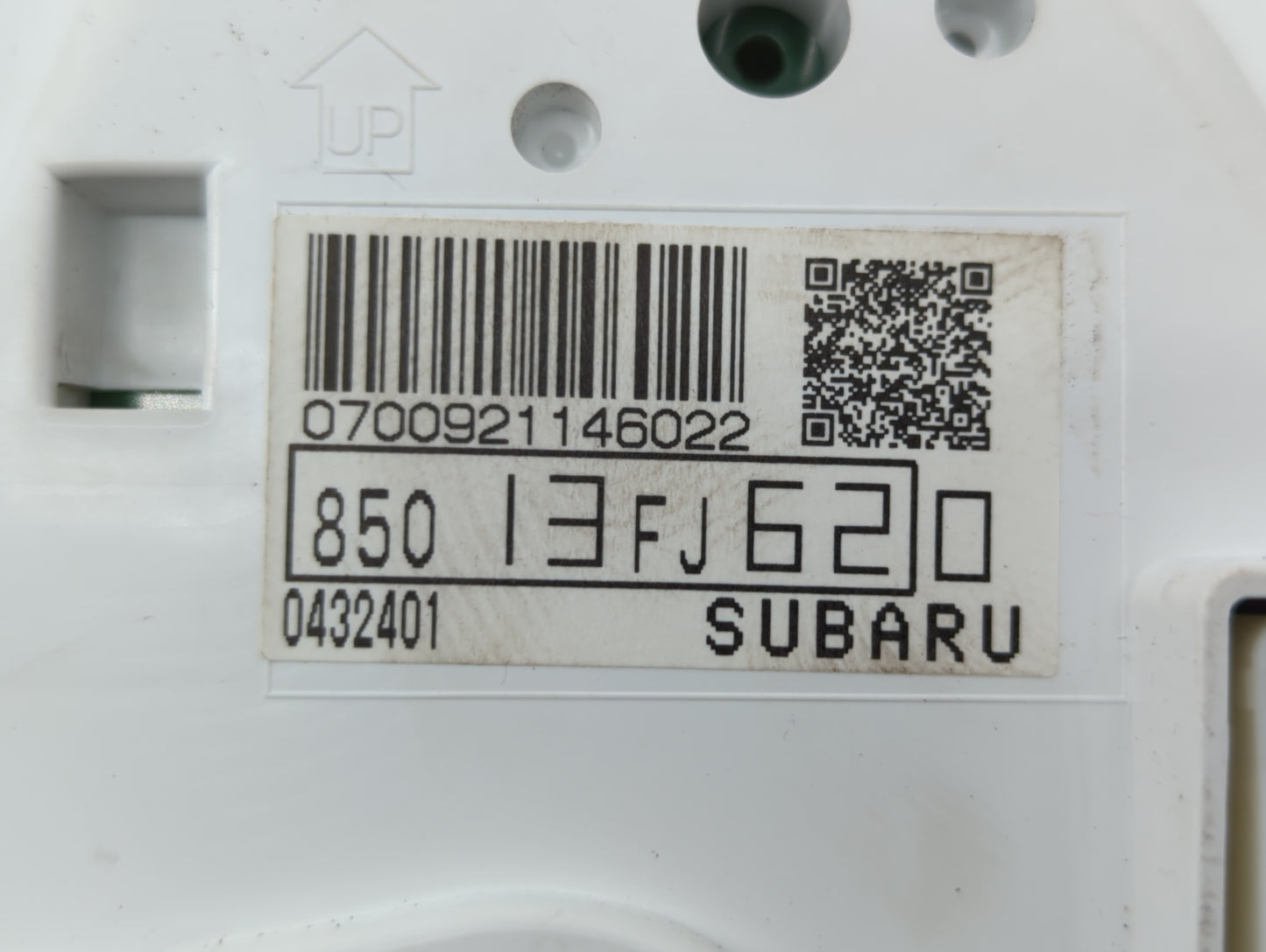 2015 Subaru Impreza Instrument Cluster Speedometer Gauges P/N:85013FJ620 85004FJ160 Fits OEM Used Auto Parts - Oemusedautopa