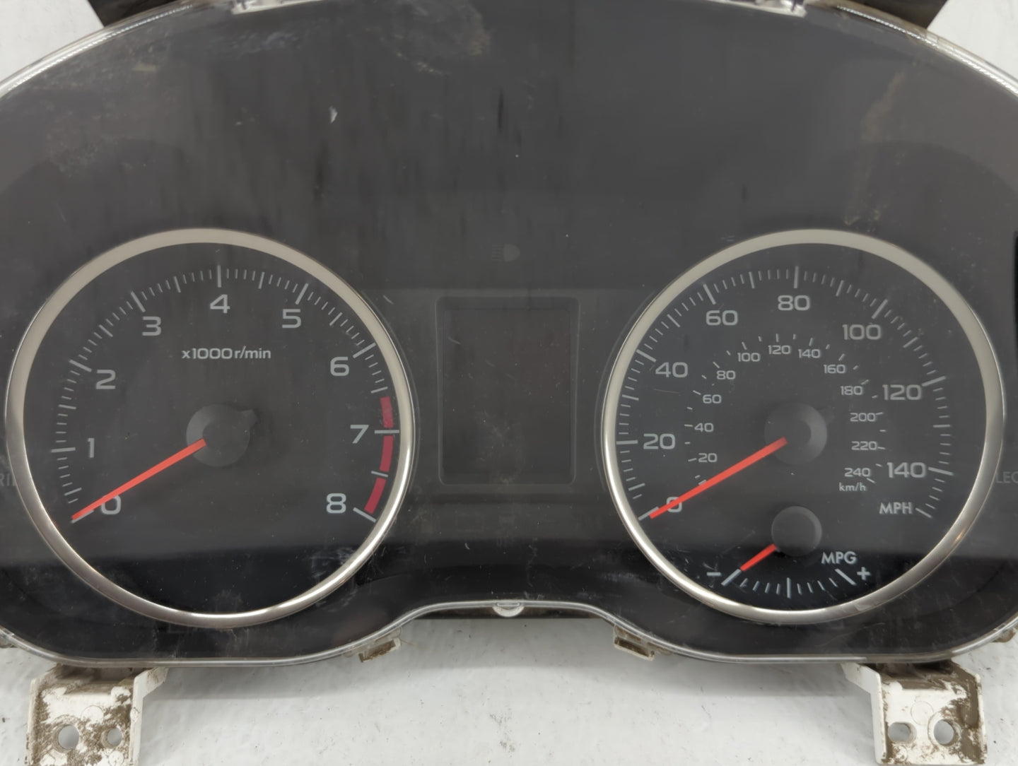 2015 Subaru Impreza Instrument Cluster Speedometer Gauges P/N:85013FJ620 85004FJ160 Fits OEM Used Auto Parts - Oemusedautopa