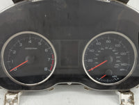 2015 Subaru Impreza Instrument Cluster Speedometer Gauges P/N:85013FJ620 85004FJ160 Fits OEM Used Auto Parts - Oemusedautopa