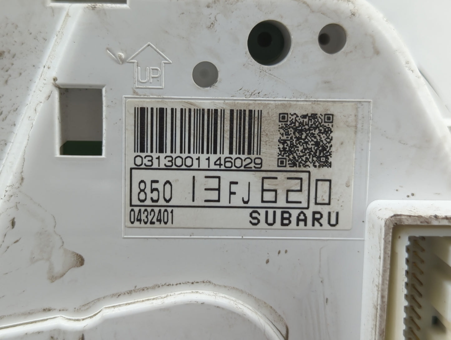 2015 Subaru Impreza Instrument Cluster Speedometer Gauges P/N:85013FJ620 85004FJ160 Fits OEM Used Auto Parts - Oemusedautopa