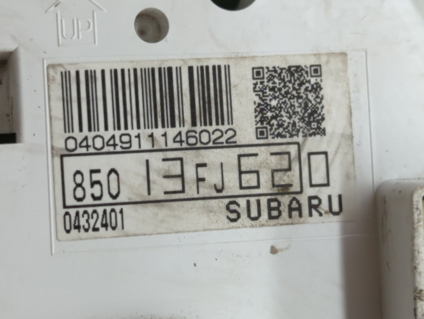 2015 Subaru Impreza Instrument Cluster Speedometer Gauges P/N:85013FJ620 85004FJ160 Fits OEM Used Auto Parts - Oemusedautopa