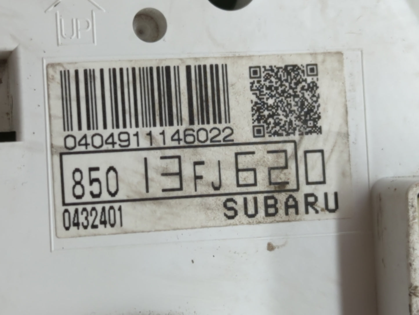 2015 Subaru Impreza Instrument Cluster Speedometer Gauges P/N:85013FJ620 85004FJ160 Fits OEM Used Auto Parts - Oemusedautopa