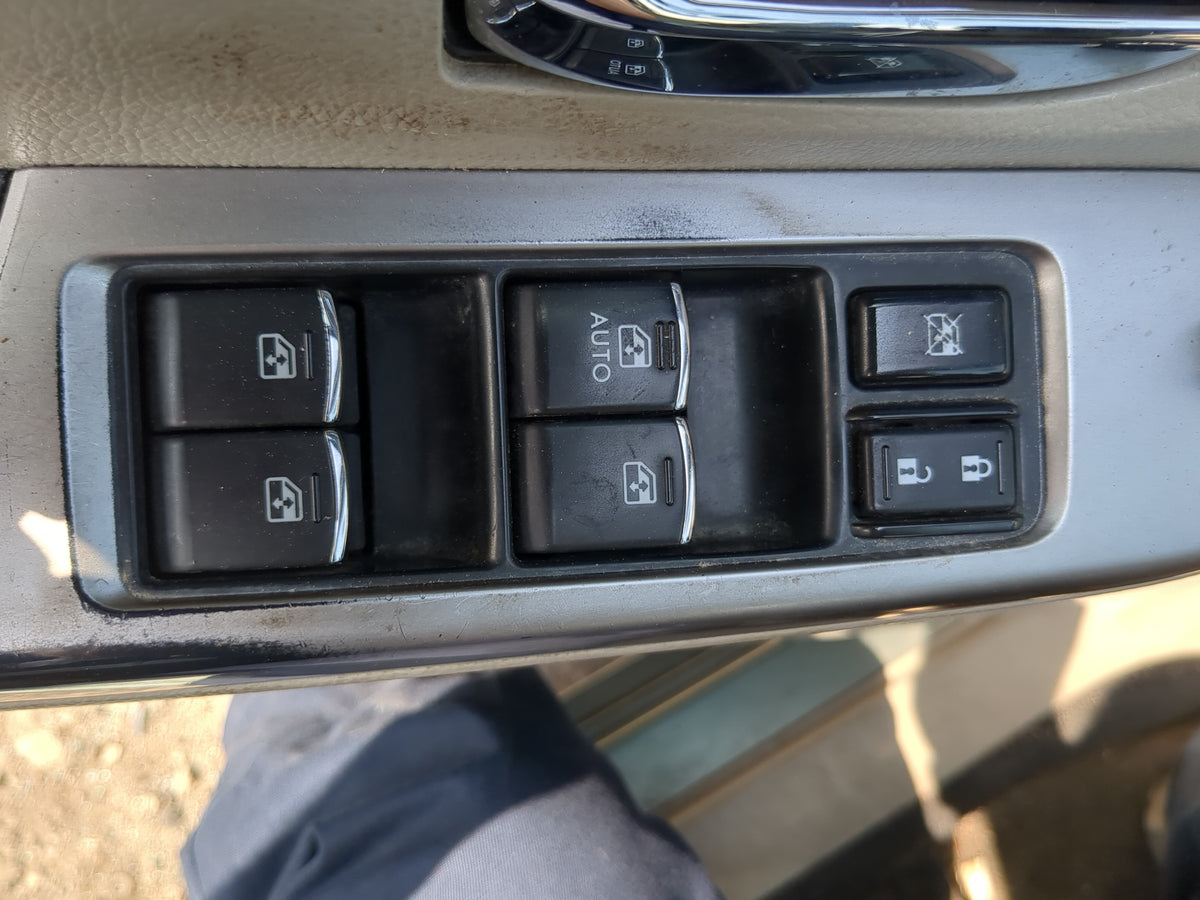 2015-2016 Subaru Impreza Master Power Window Switch Replacement Driver Side Left Fits Fits 2015 2016 OEM Used Auto Parts - O