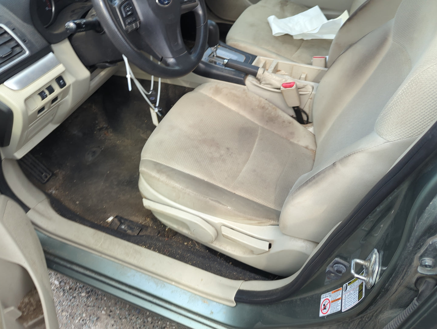 2012-2016 Subaru Impreza Driver Front Seat Oem - Oemusedautoparts1.com