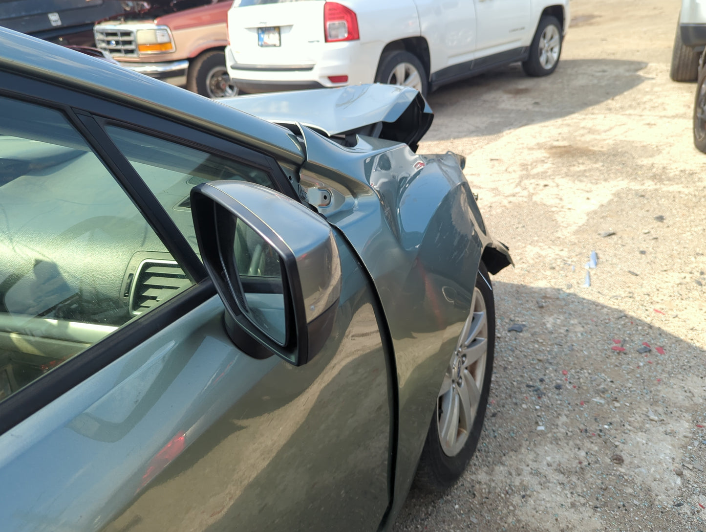 2015 Subaru Impreza Passenger Side View Mirror - Right Door Mirror OEM Used - Oemusedautoparts1.com