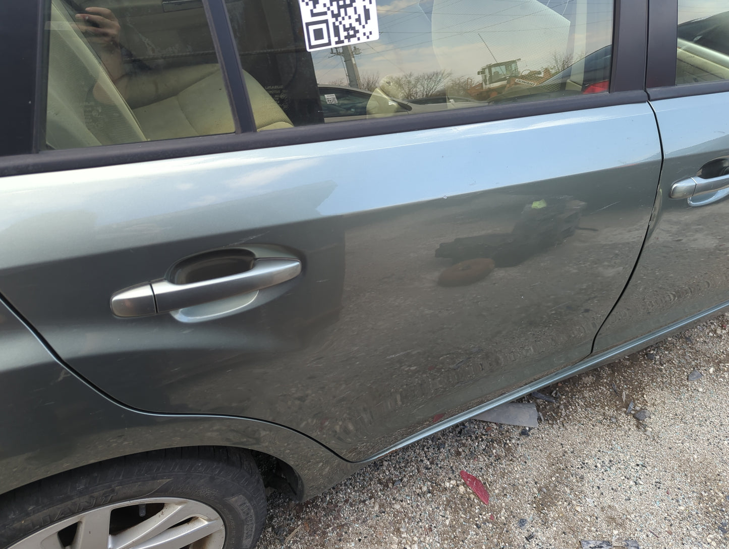2012-2016 Subaru Impreza Passenger Rear Door Oem - Oemusedautoparts1.com