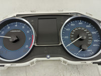 2015 Subaru Impreza Instrument Cluster Speedometer Gauges P/N:85013FJ620 85001FJ050 Fits OEM Used Auto Parts - Oemusedautopa