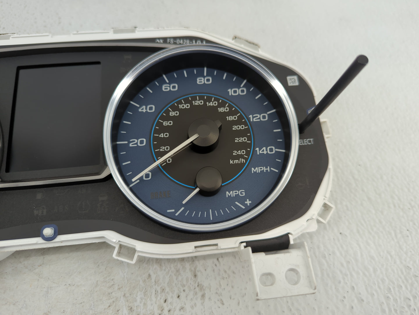2015 Subaru Impreza Instrument Cluster Speedometer Gauges P/N:85013FJ620 85001FJ050 Fits OEM Used Auto Parts - Oemusedautopa