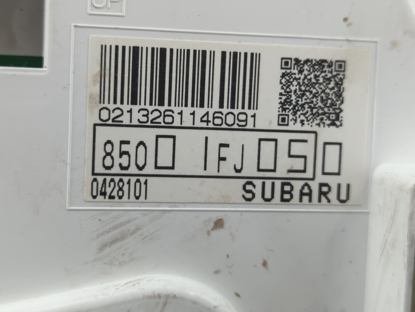 2015 Subaru Impreza Instrument Cluster Speedometer Gauges P/N:85013FJ620 85001FJ050 Fits OEM Used Auto Parts - Oemusedautopa