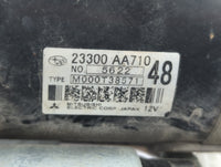 2012-2016 Subaru Impreza Car Starter Motor Solenoid OEM P/N:M000T38571 23300 AA710 Fits OEM Used Auto Parts - Oemusedautopar